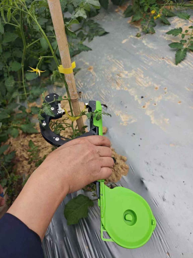 plant tying machine
plant tying tool
vine tying machine