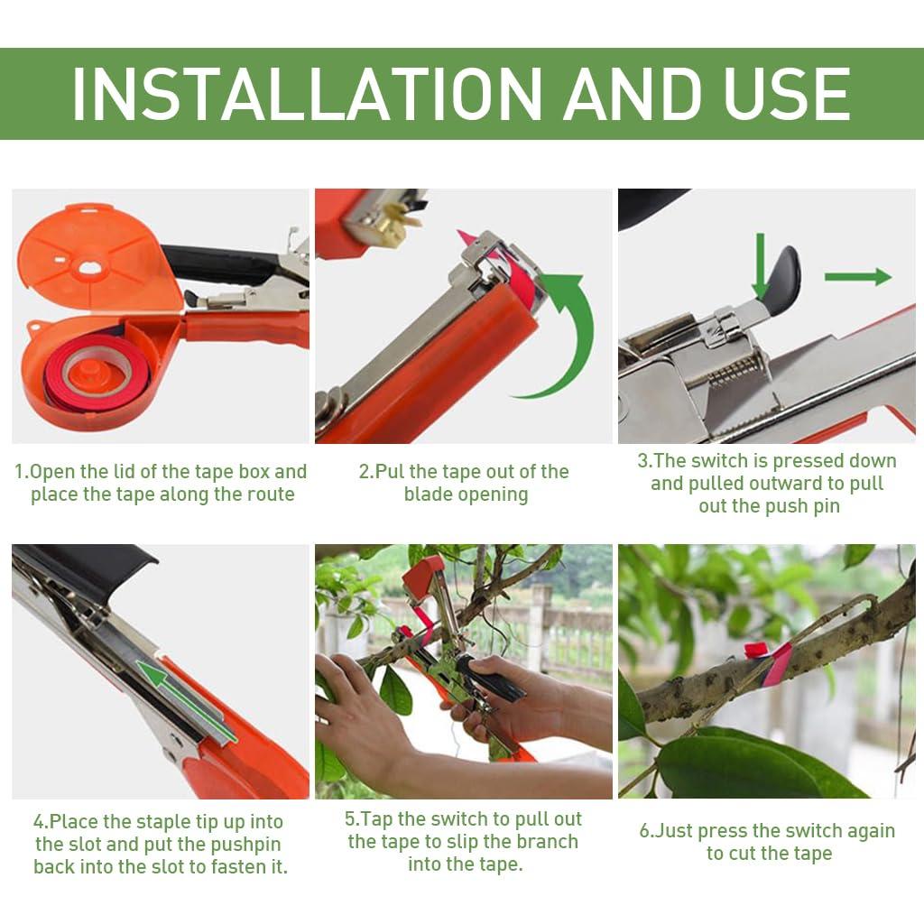 How to Use a Plant Tying Machine (Step-by-Step Guide for Beginners)