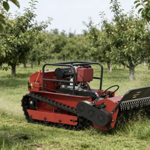 224CC(9HP) Remote Control Lawn Mower - Wheeled Grass Cutter