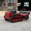 224CC(9HP) Remote Control Lawn Mower – Wheeled Grass Cutter
