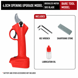 2.5CM Cordless Electric Pruning Shear Bare Tool