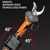 2.5CM Cordless Electric Pruning Shear with 1 Battery and 1 Charger