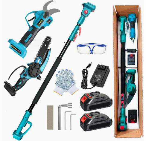 Electric Pole Saw for Safer and More Efficient High-Branch Pruning
